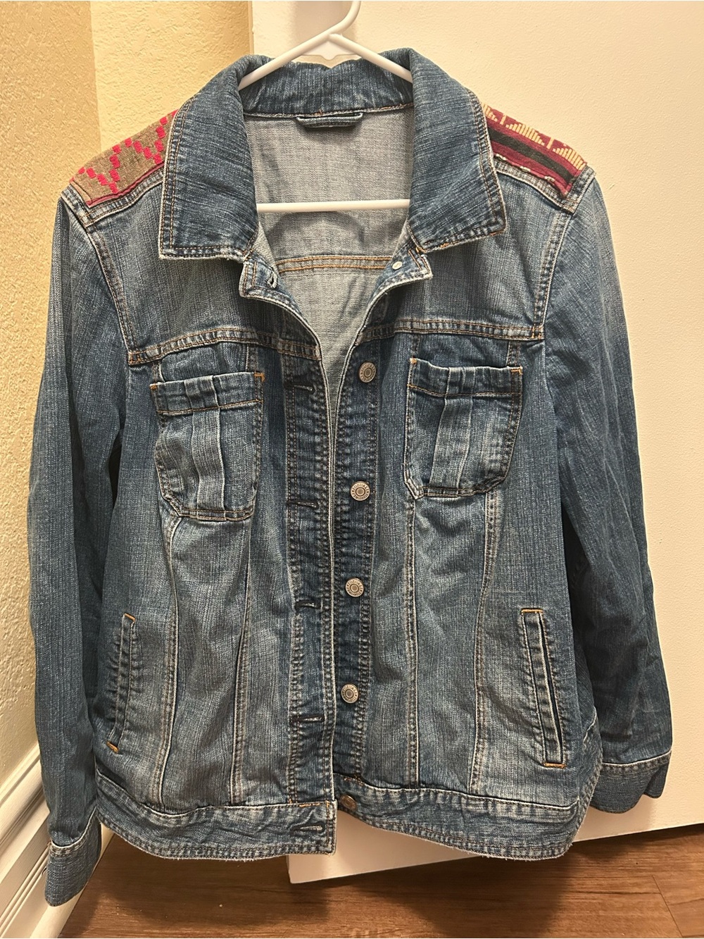 Aztec Jean Jacket - Picture 2 of 3